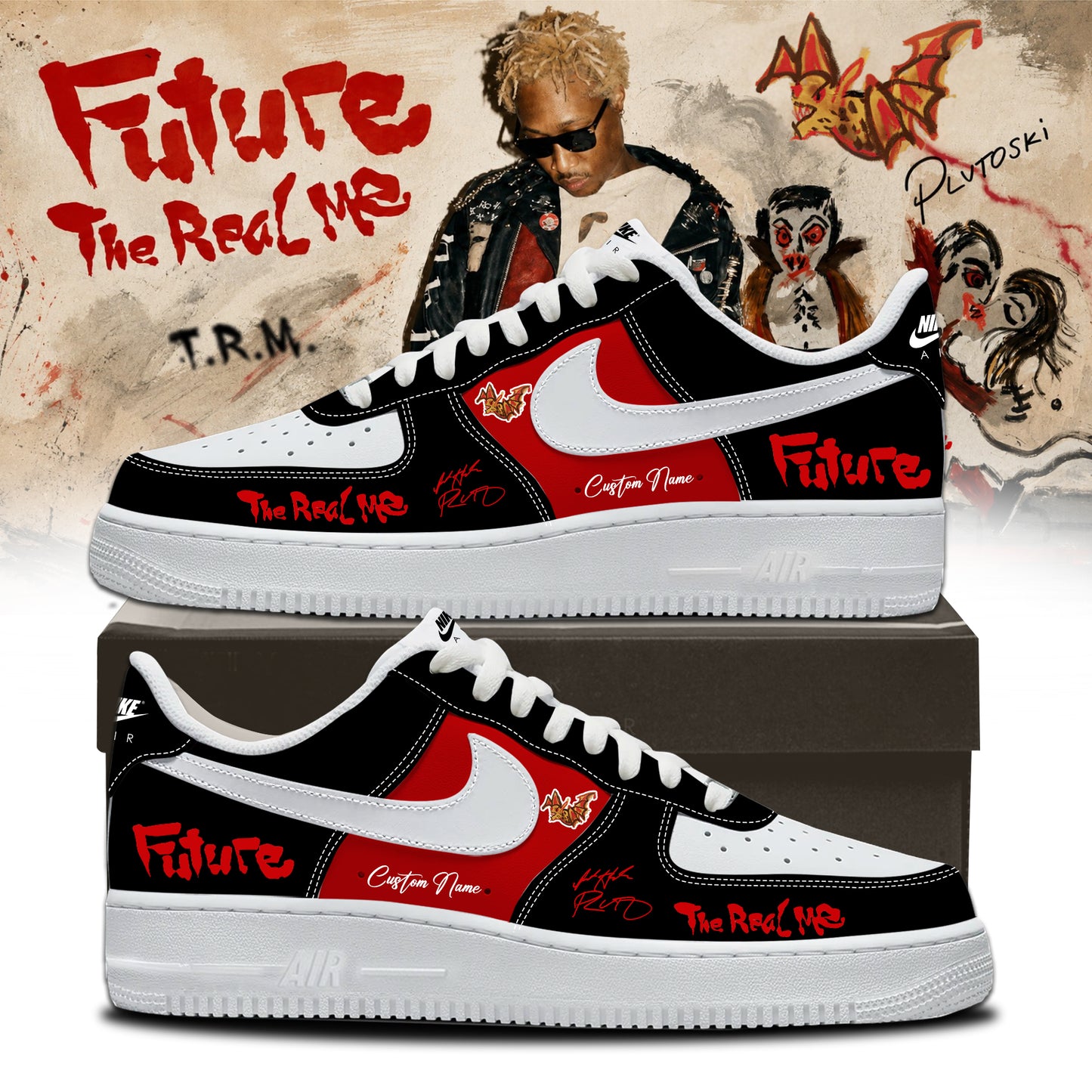 Future ” THE REAL ME ” Signature Limited Edition – Shoes 1