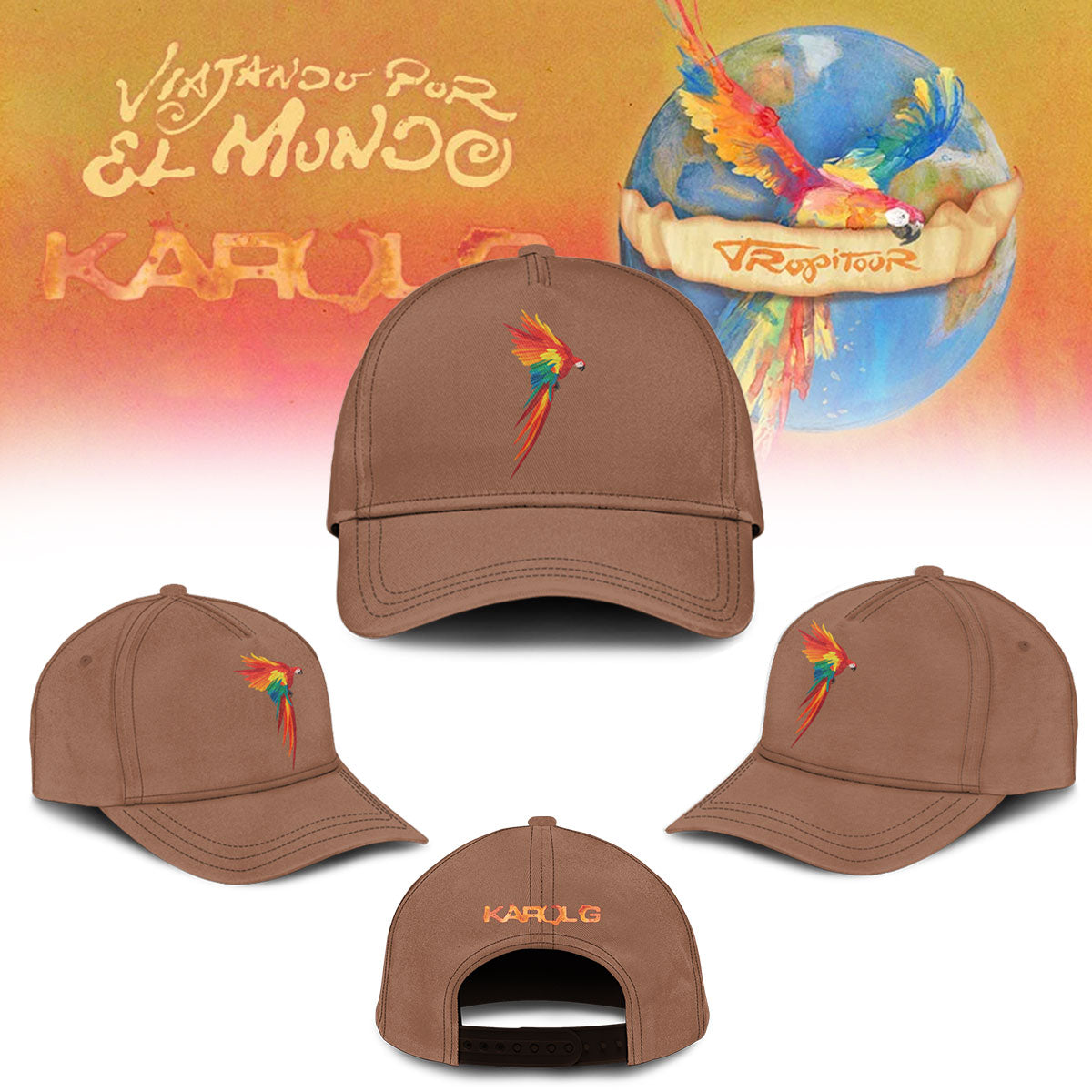 Karol G VIAJANDO POR EL MUNDO TROPITOUR Tshirt