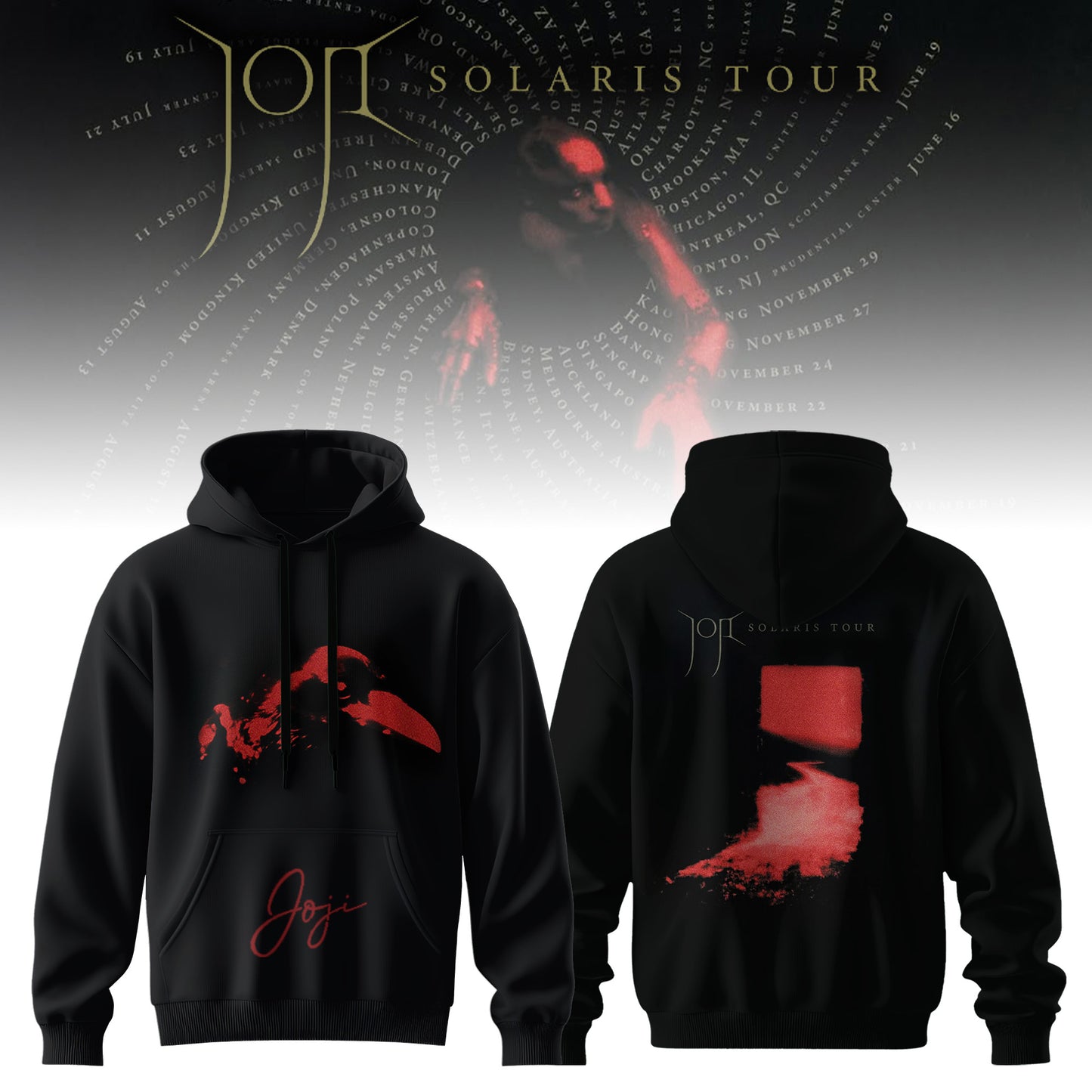 .JOJI SOLARIS TOUR HOODIE