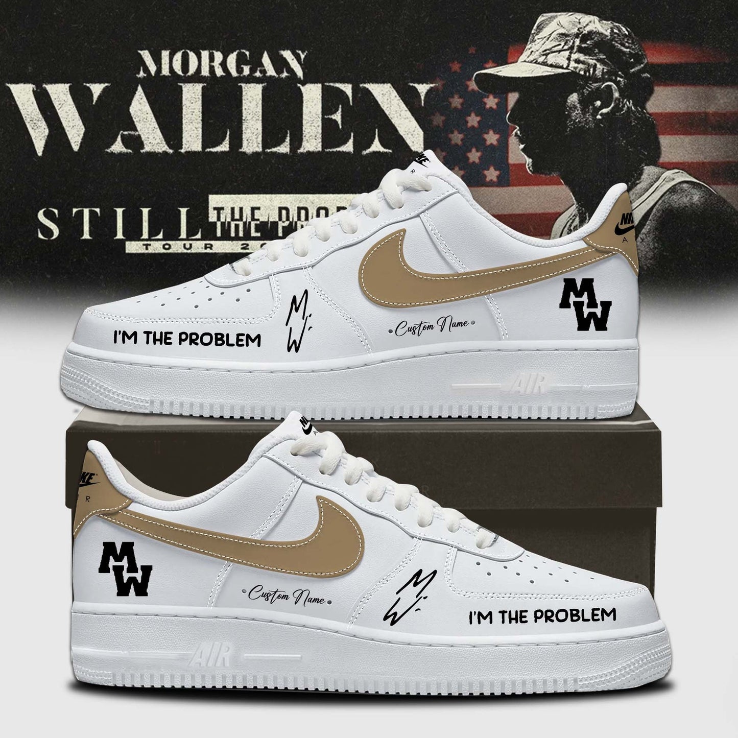 _,Morgan Wallen Still The Problem Tour Shoes 3