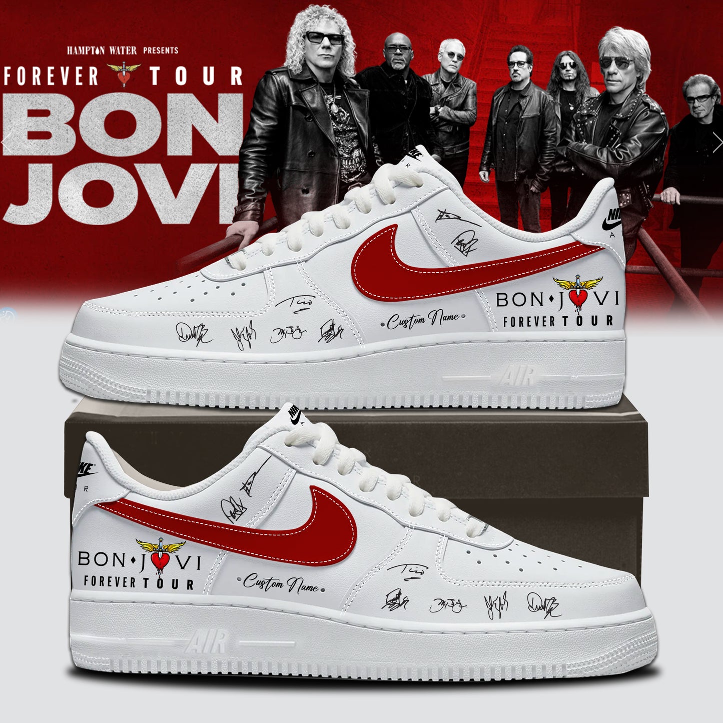 BON JOVI “Forever Tour” Signature Collection Limited Edition – Shoes 6