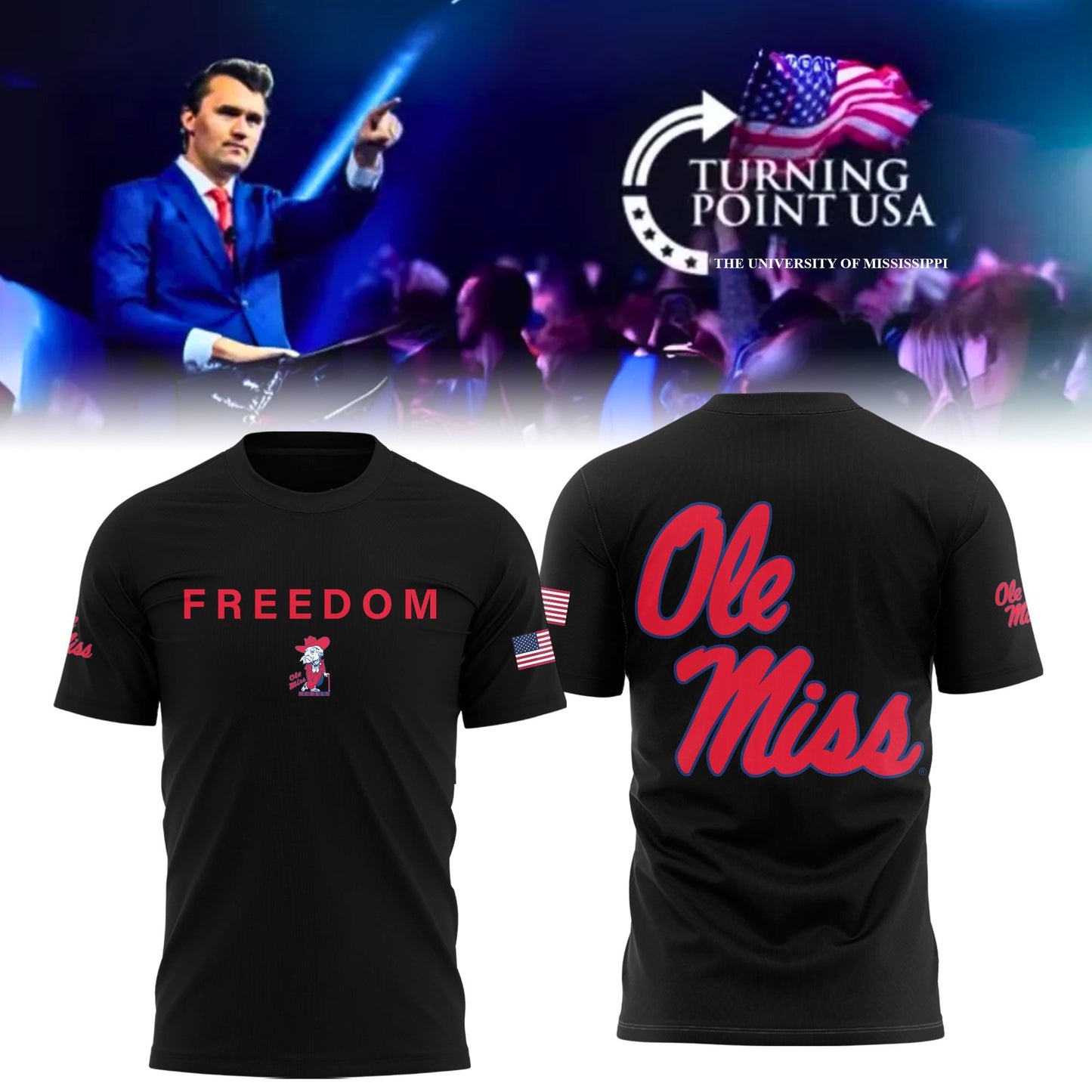 Limited Edition University of Mississippi x Turning Point USA