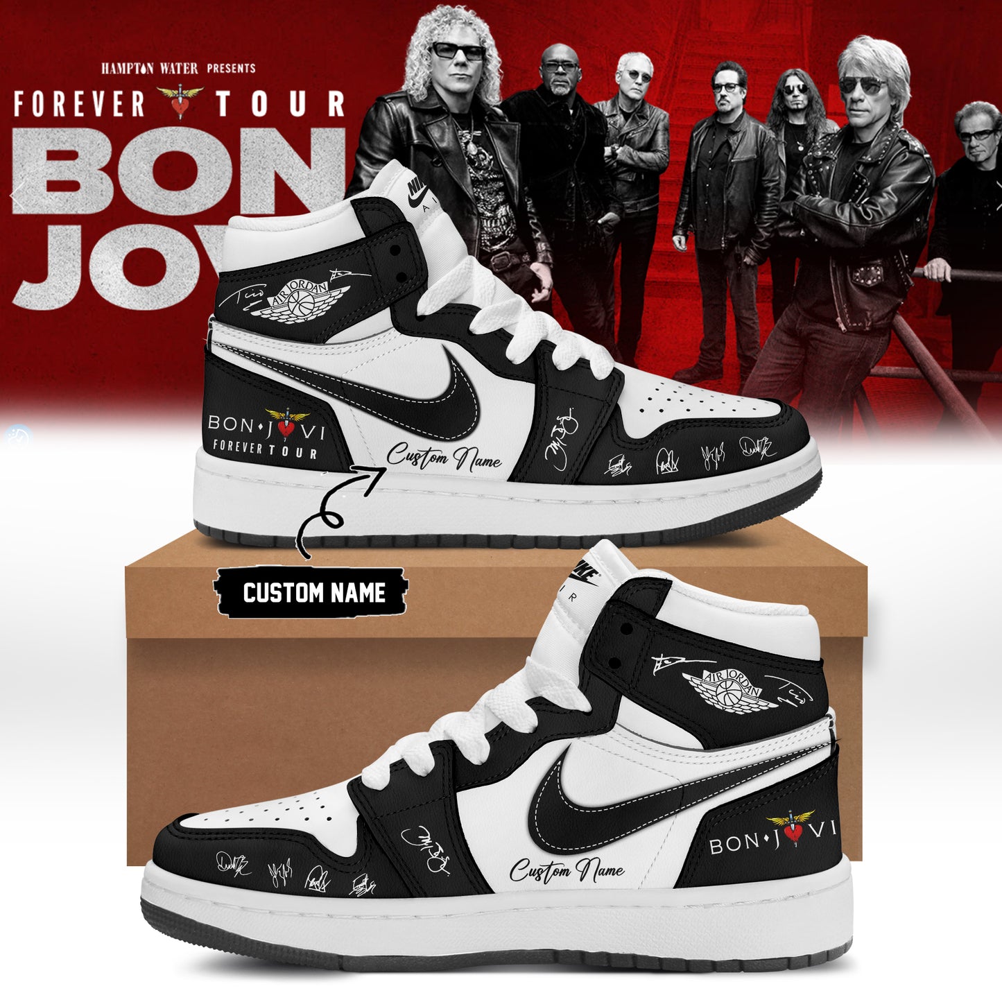BON JOVI “Forever Tour” Signature Collection Limited Edition – Shoes 4