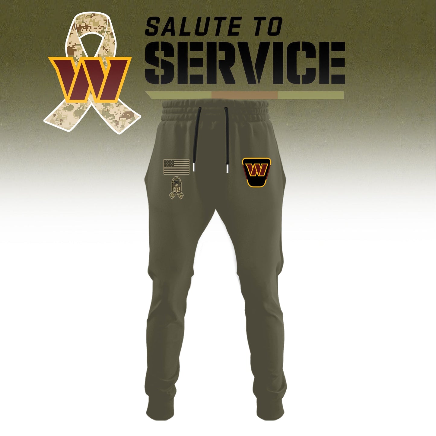 Washington Commanders 2025 Salute to Service Limited Edition Combo