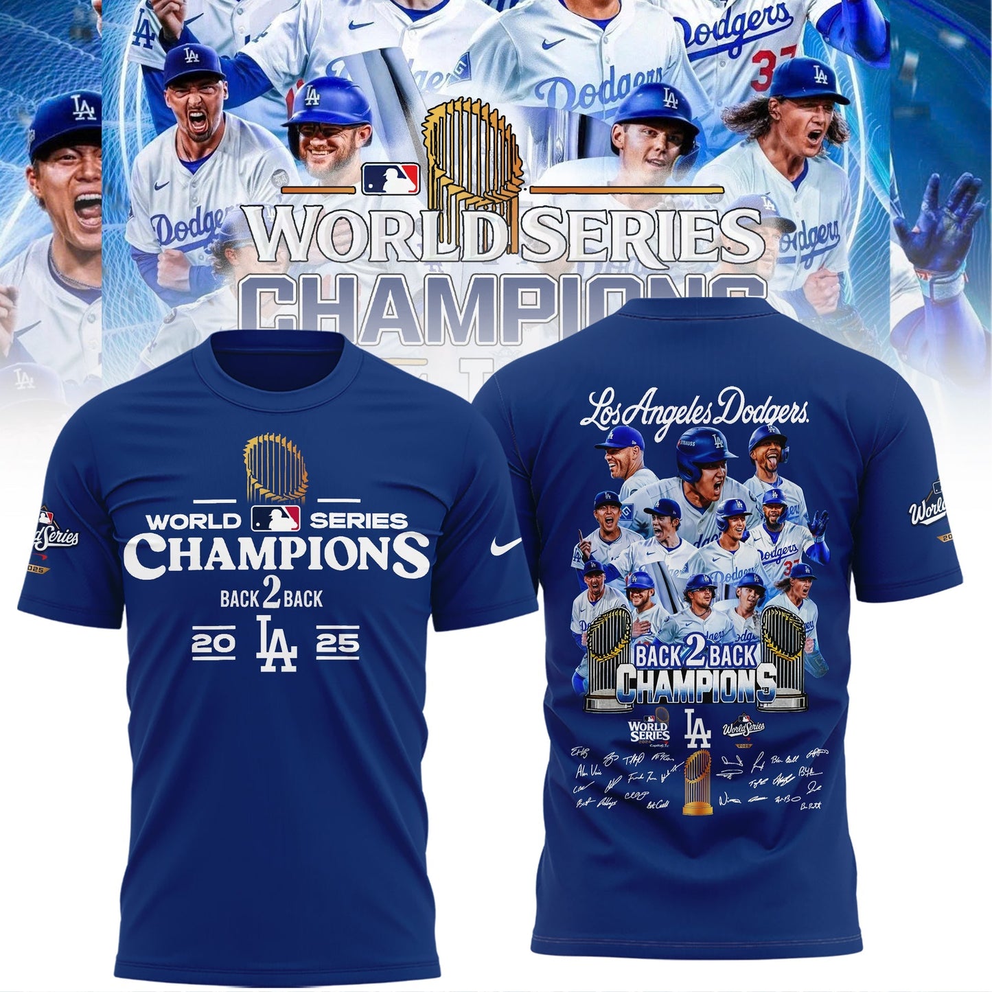 LA Dodgers – 2025 World Series Champions Limited Edition Shirt
