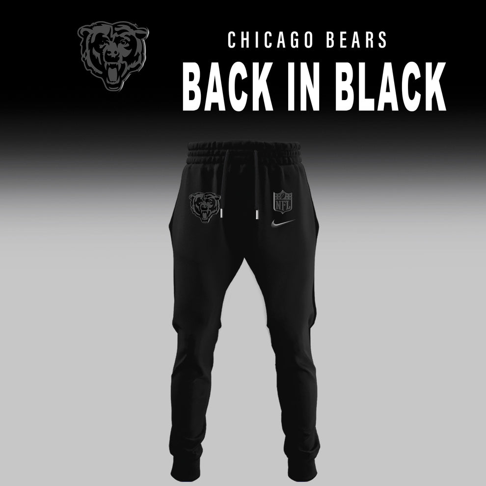 Chicago Bears 2026 Back In Black Limited Edition Hoodie