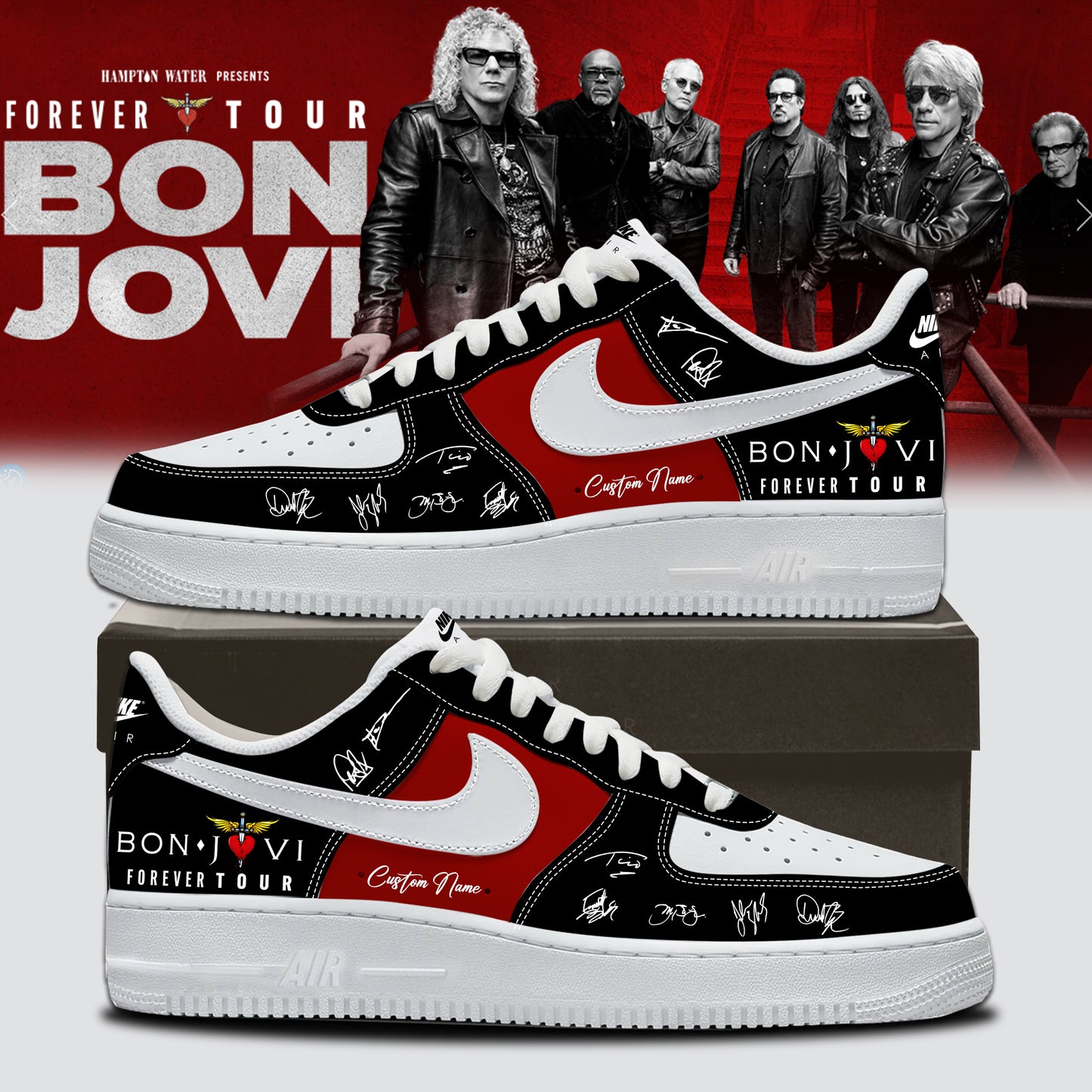 BON JOVI “Forever Tour” Signature Collection Limited Edition – Shoes 1