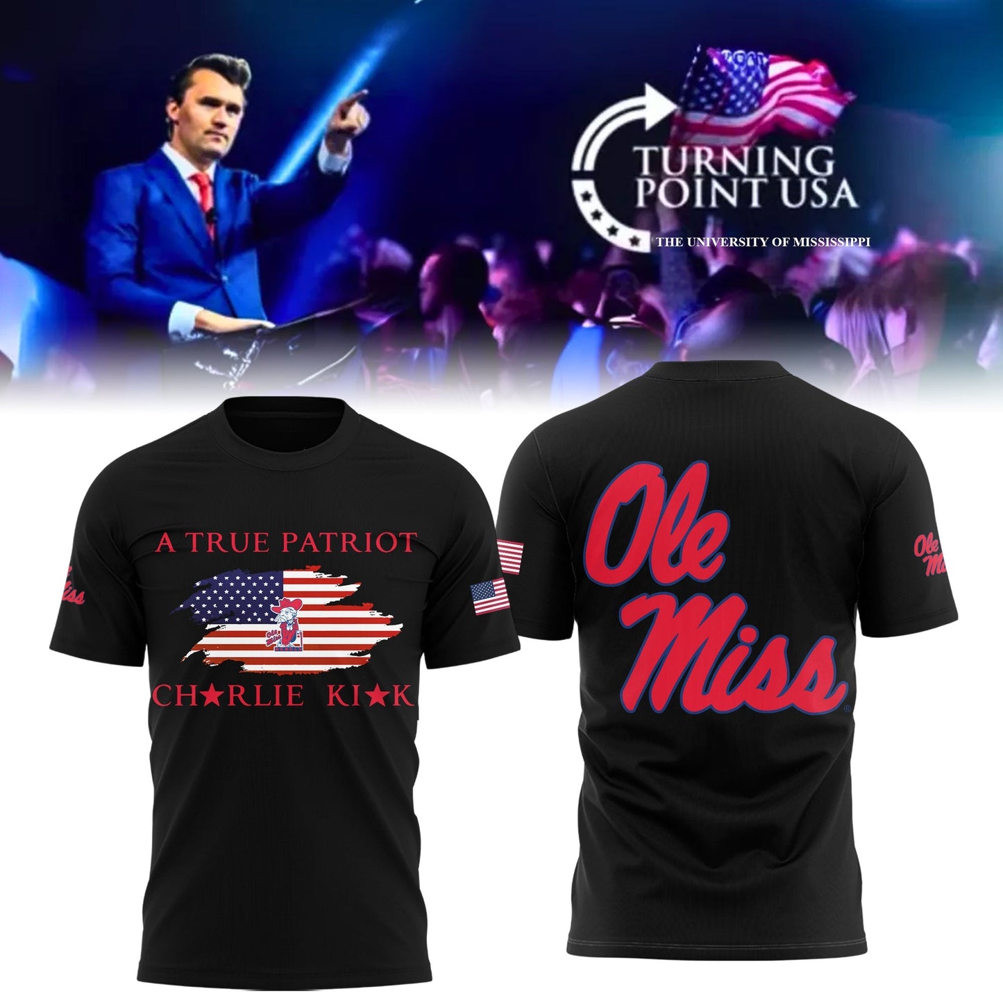 Limited Edition University of Mississippi x Turning Point USA