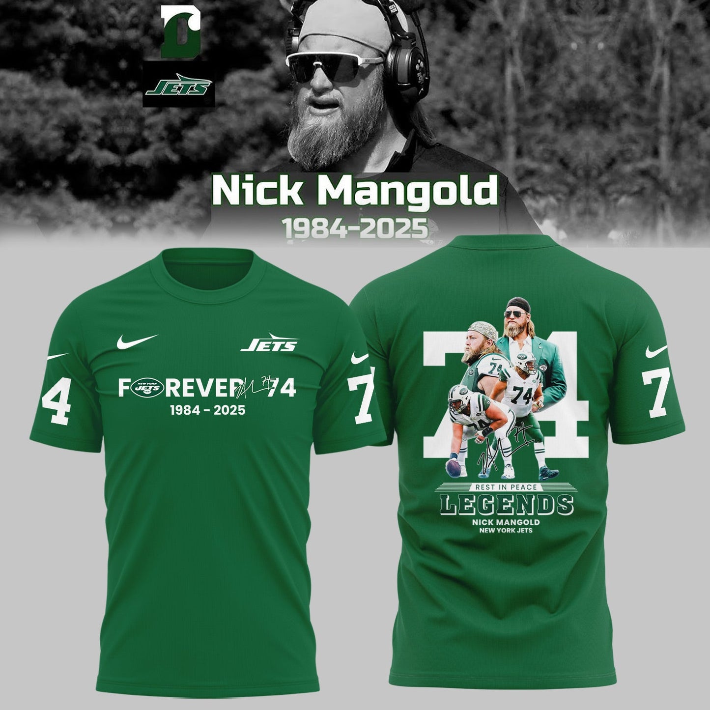 Rest In Peace – Forever 74 Nick Mangold