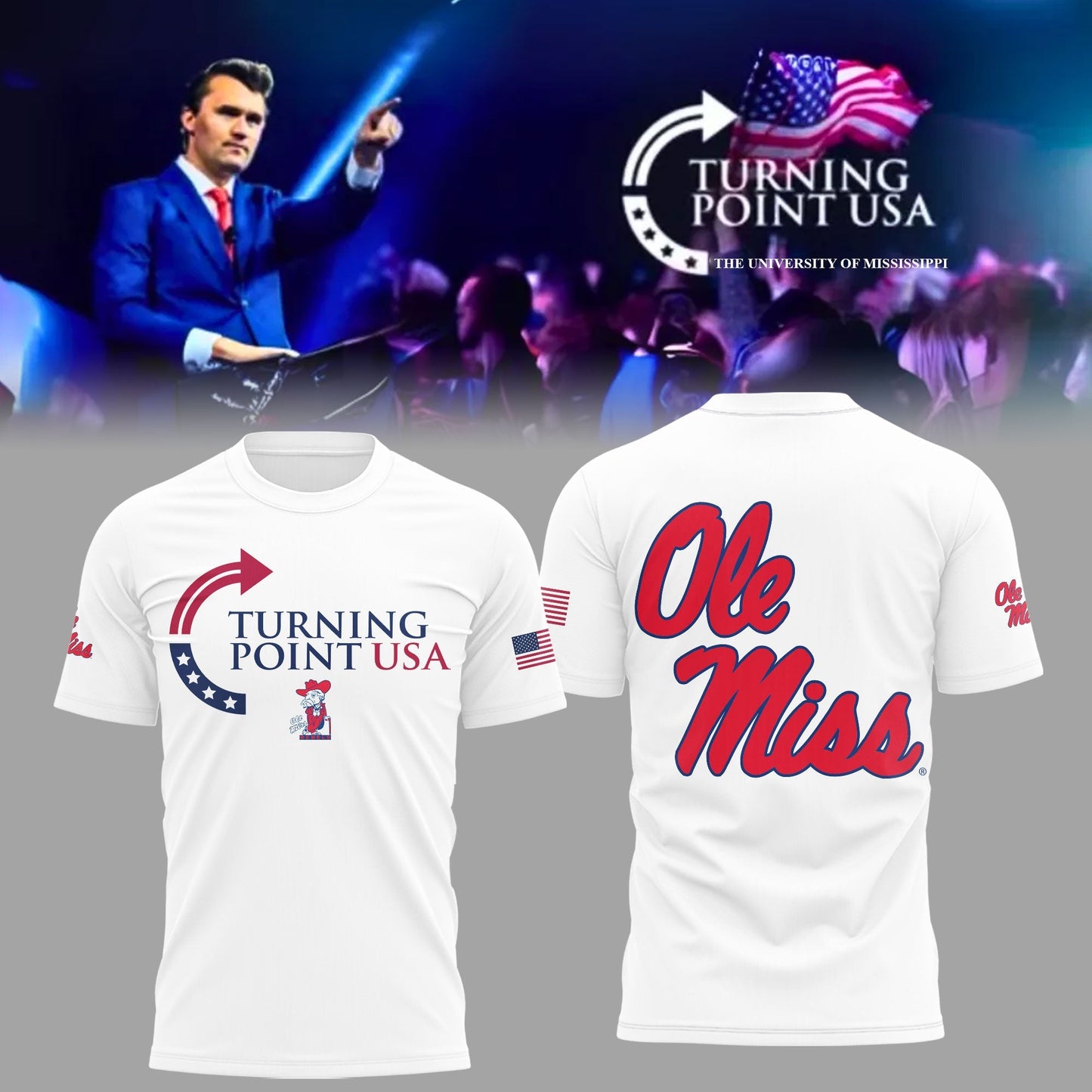 Limited Edition University of Mississippi x Turning Point USA