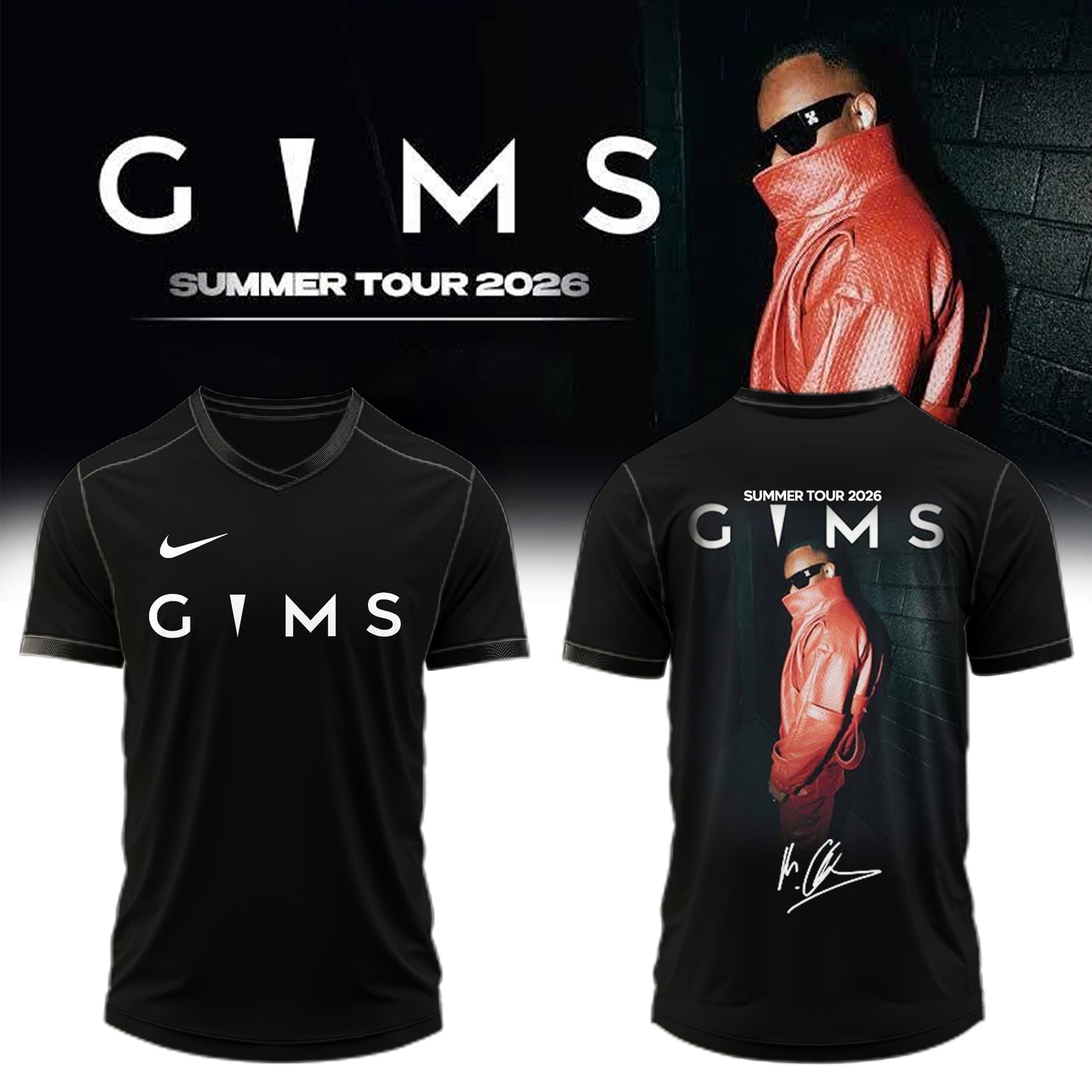 GIMS Summer Tour 2026 Limited Edition Signature – Jersey