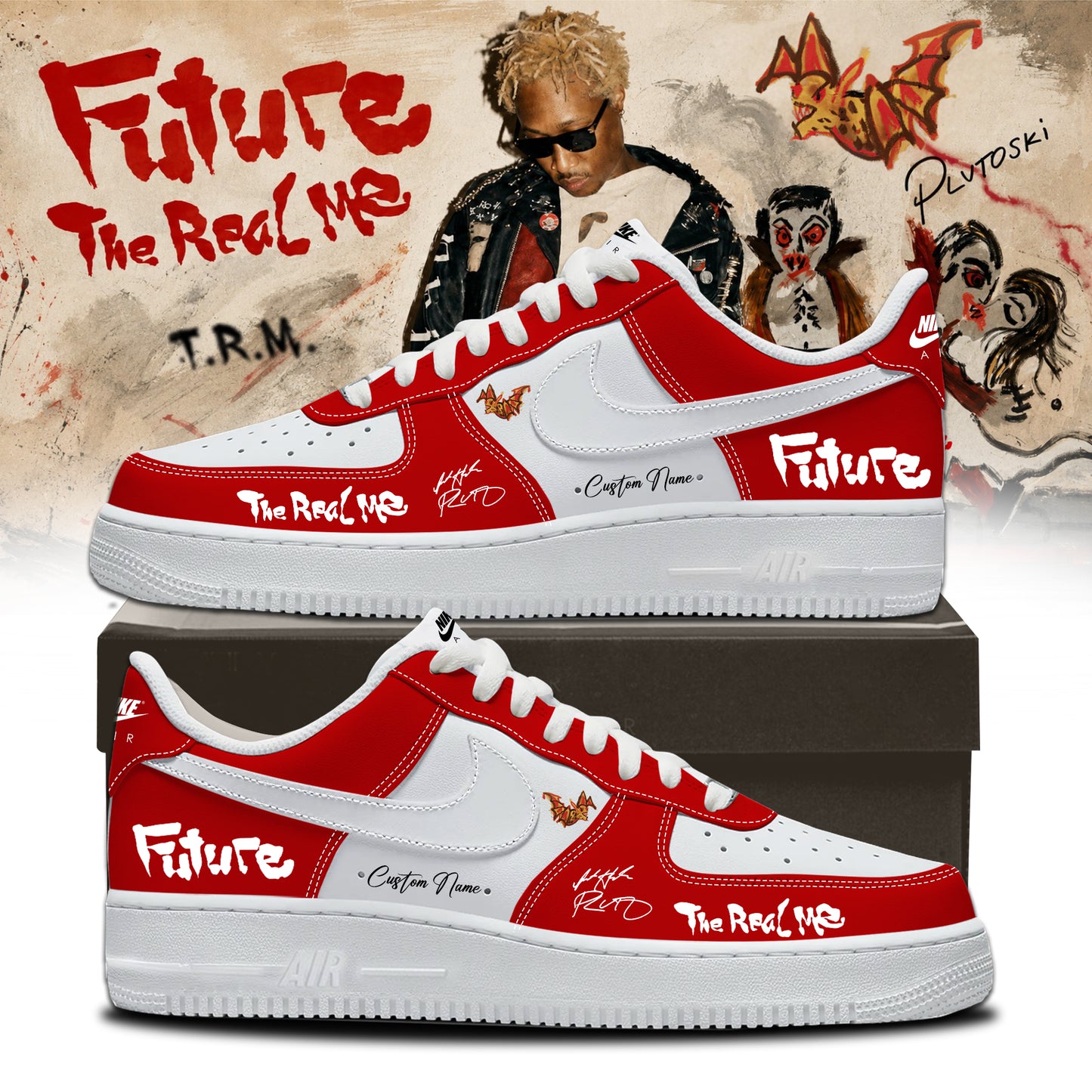 Future ” THE REAL ME ” Signature Limited Edition – Shoes 5