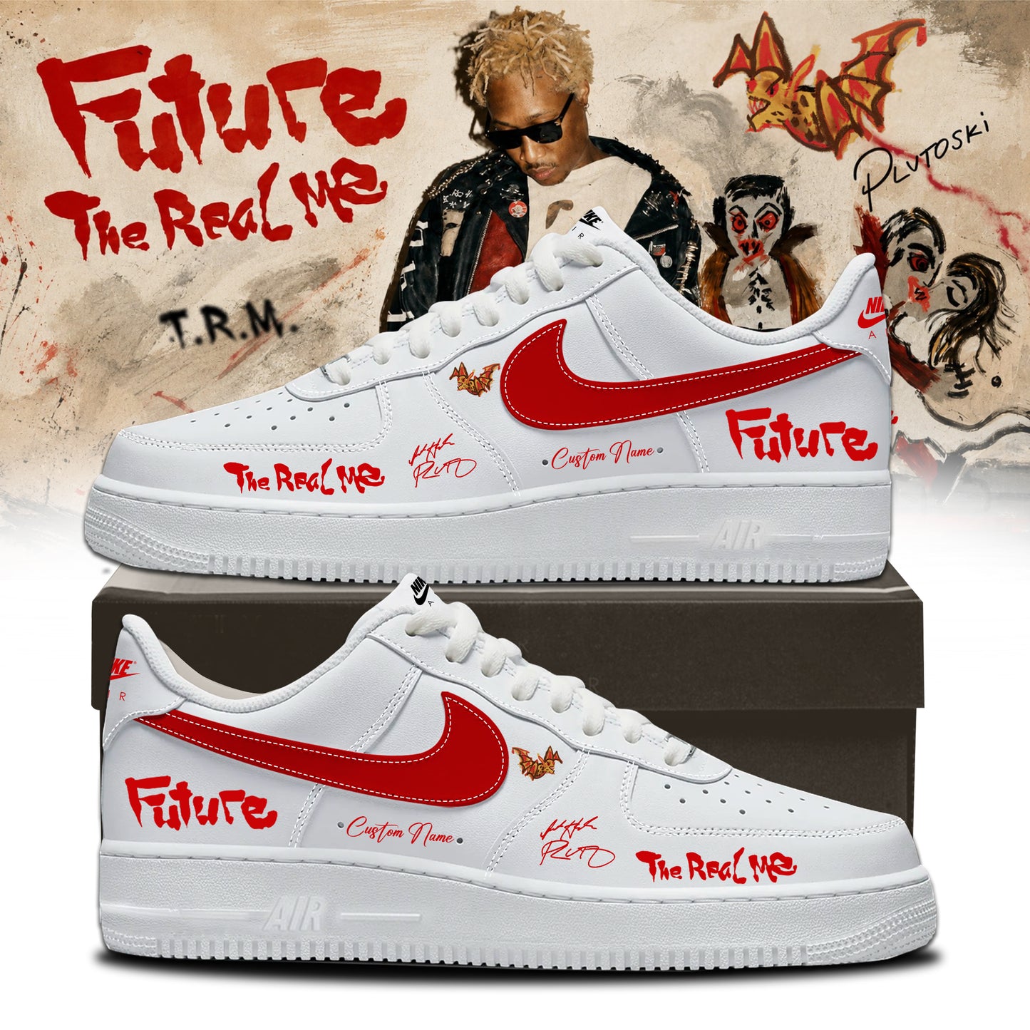 Future ” THE REAL ME ” Signature Limited Edition – Shoes 6