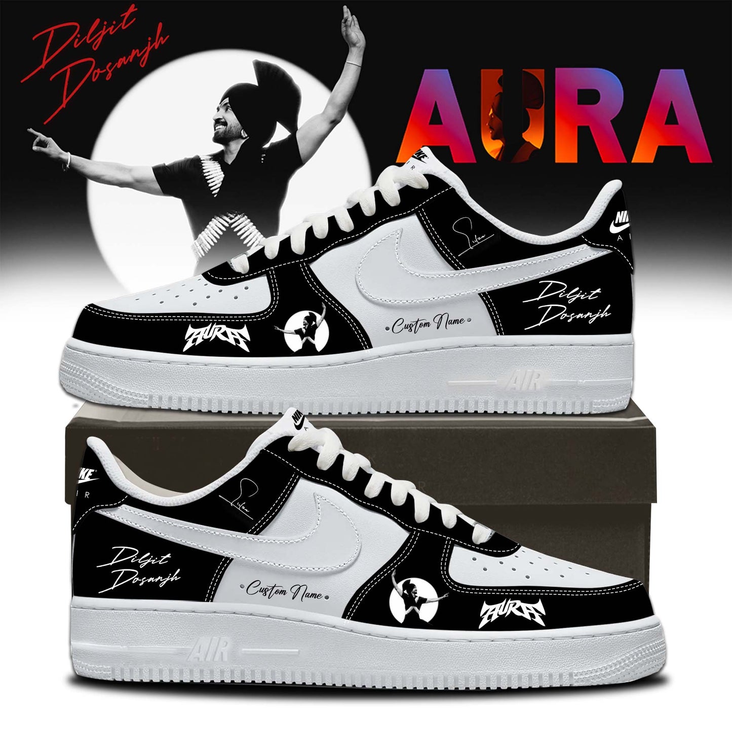 Diljit Dosanjh ”AURA World Tour” Shoes 23