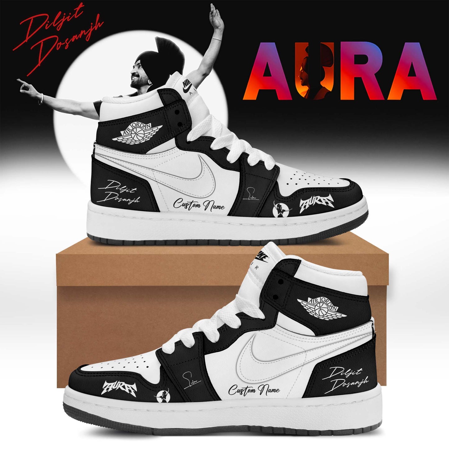 Diljit Dosanjh ”AURA World Tour” Shoes 23