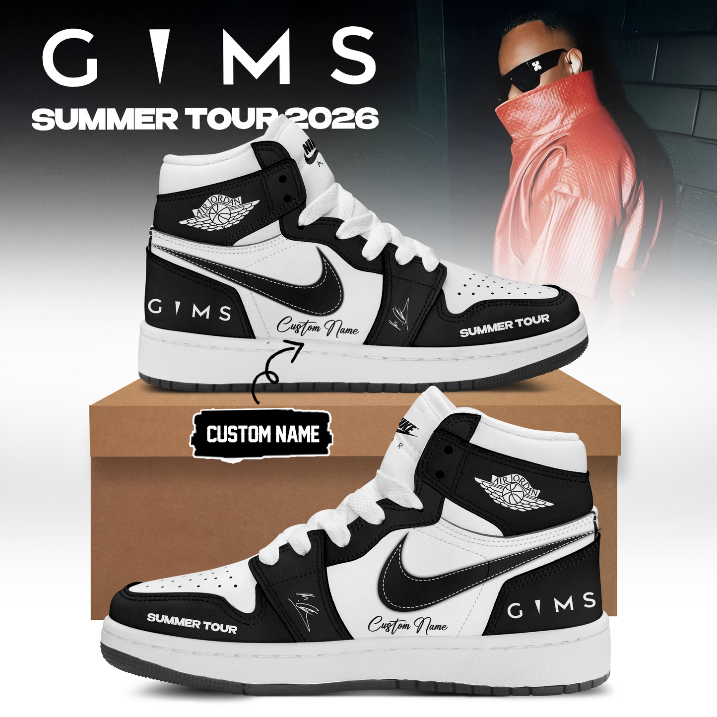 GIMS Summer Tour 2026 Limited Edition Signature – Shoes 2