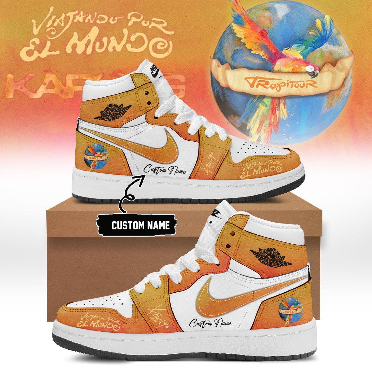 Karol G VIAJANDO POR EL MUNDO TROPITOUR Shoes 2