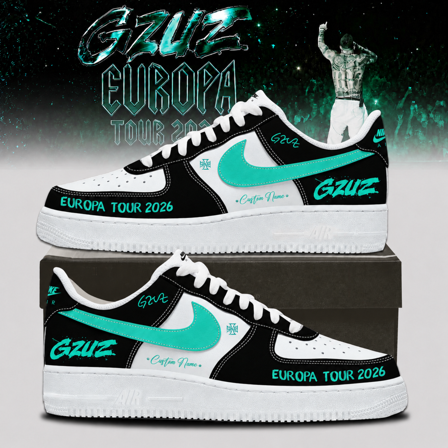 .GZUZ “Live Europe 2026” Signature Limited Edition – Shoes