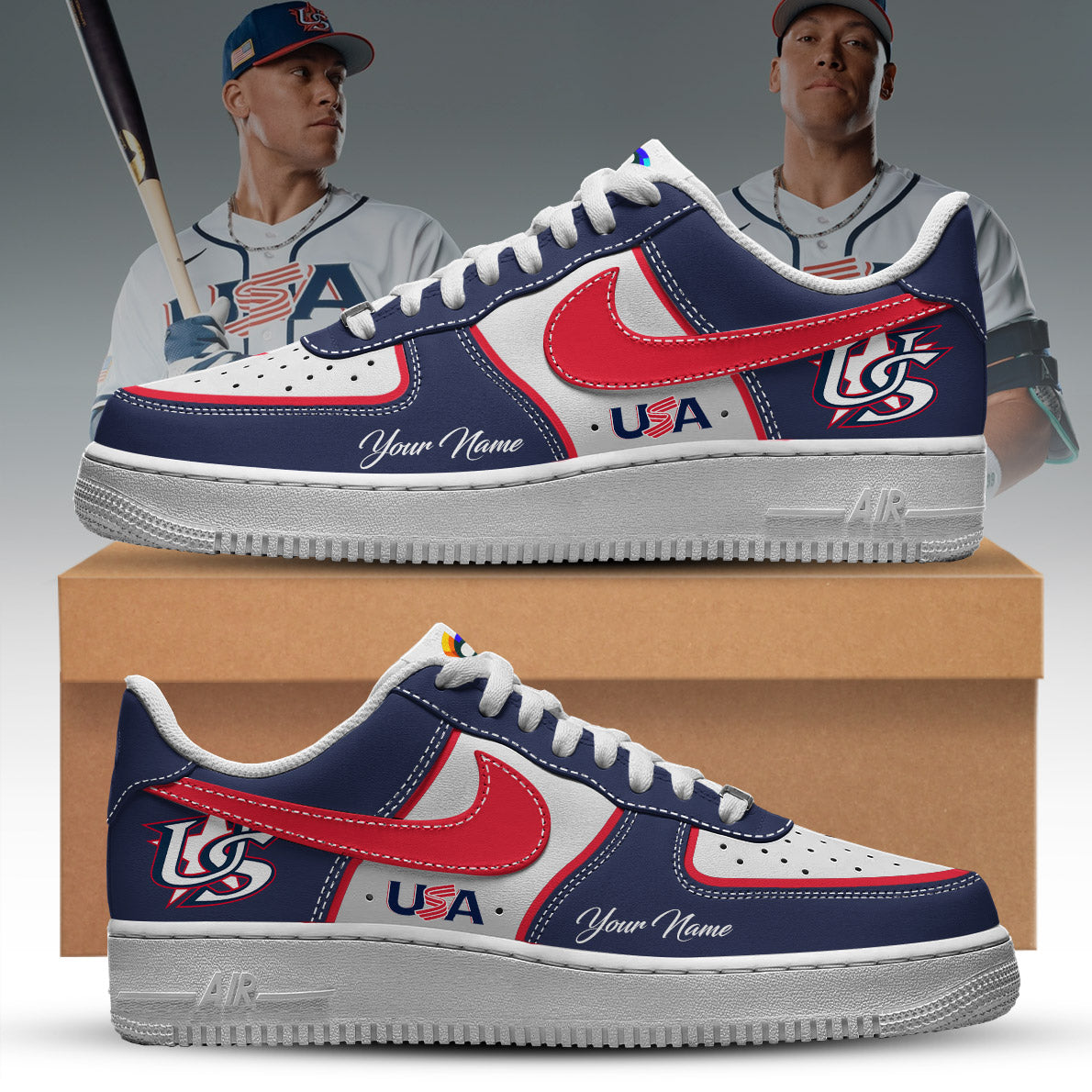 USA World Baseball Classic Air Force 1 Ver 2