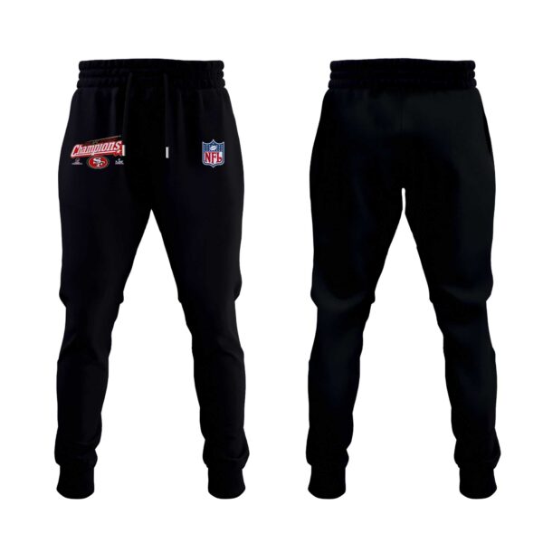 SF.49ers 2026 AFC Division Champions Black Hoodie V2