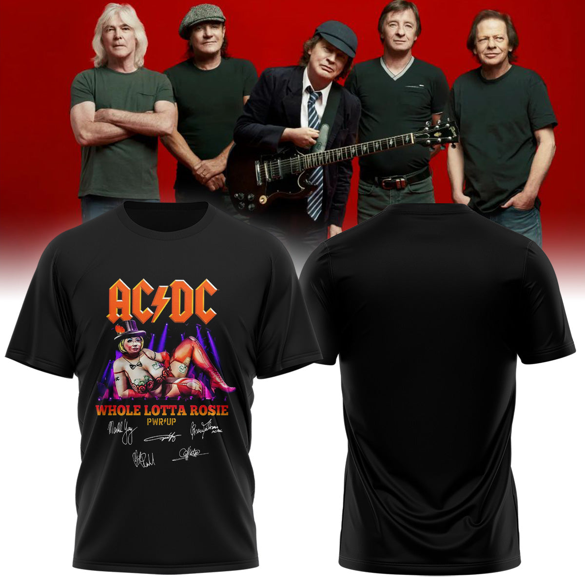 AC/DC ” Power Up Tour ” 2026 – Tshirt