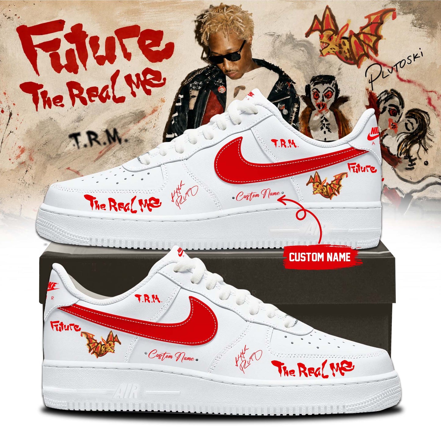 Future ” THE REAL ME ” Signature Limited Edition – Shoes 2