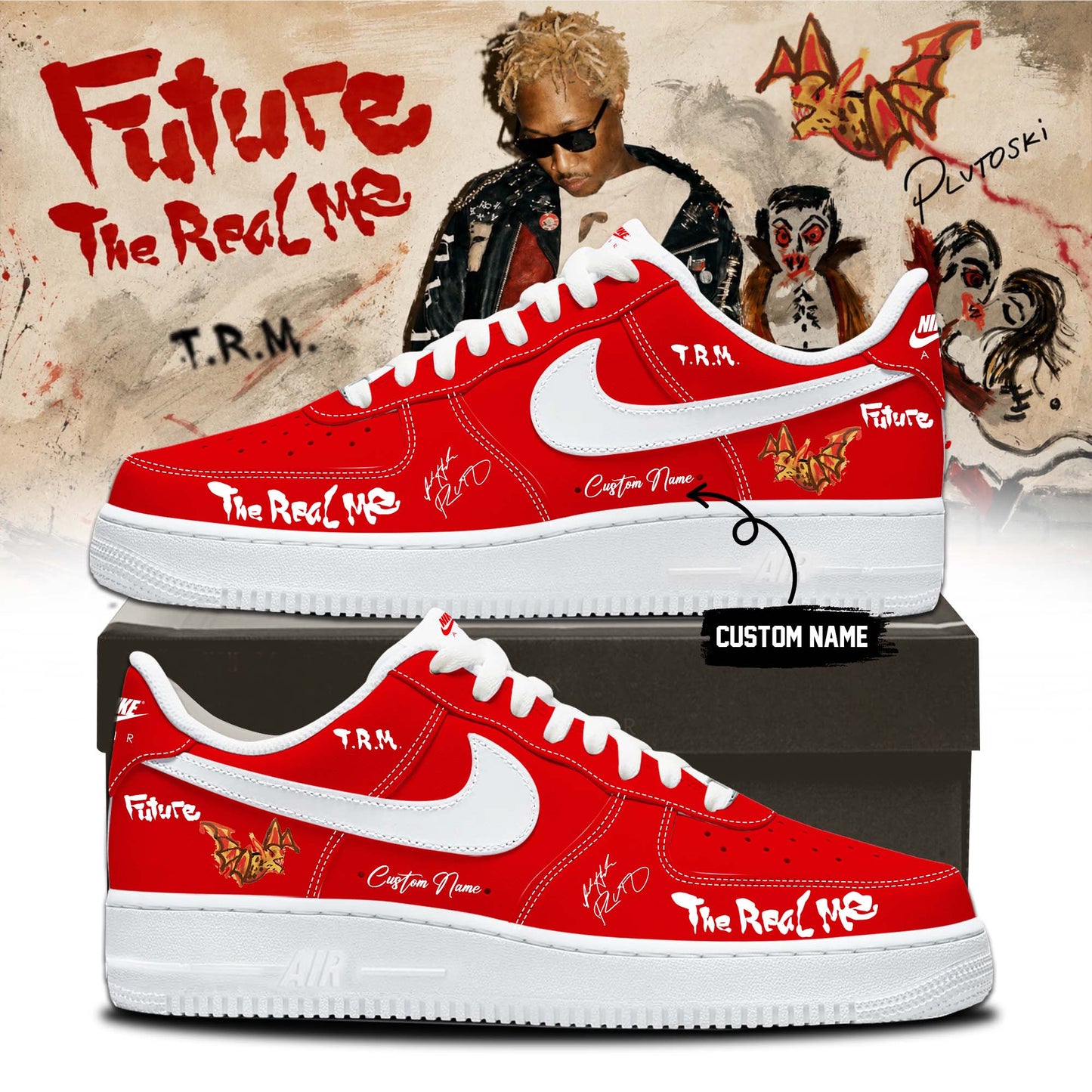 Future ” THE REAL ME ” Signature Limited Edition – Shoes 3