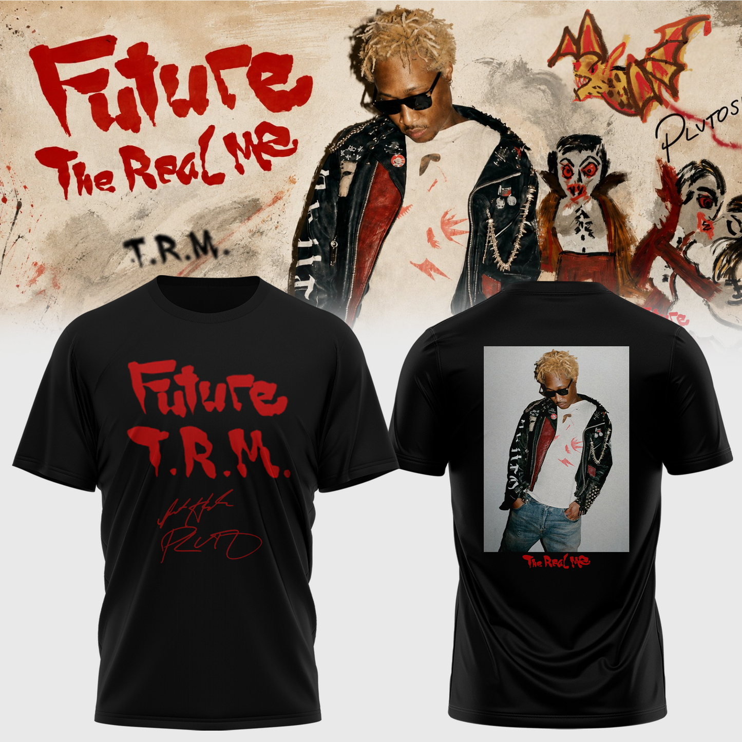 Future ” THE REAL ME ” Signature Limited Edition – T-shirt