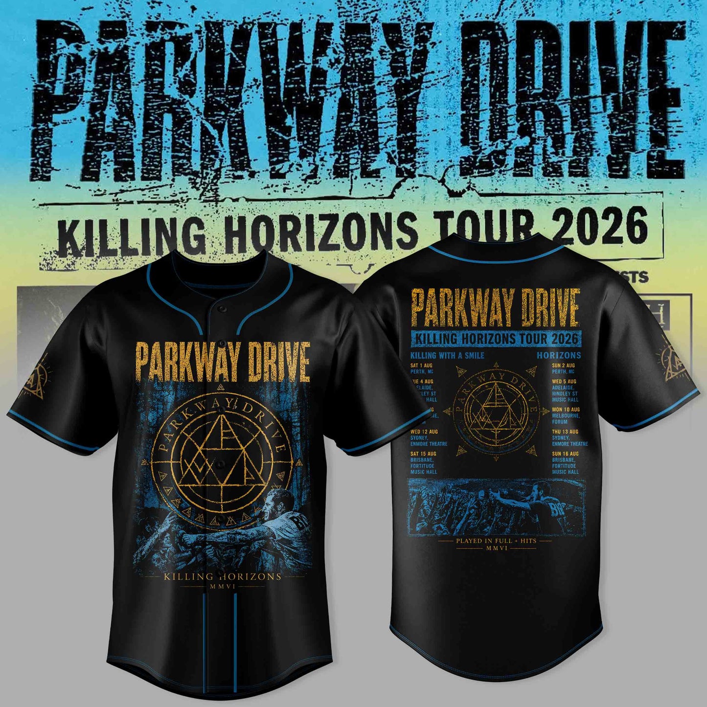 PARKWAY DRIVE – KILLING HORIZONS TOUR JERSEY