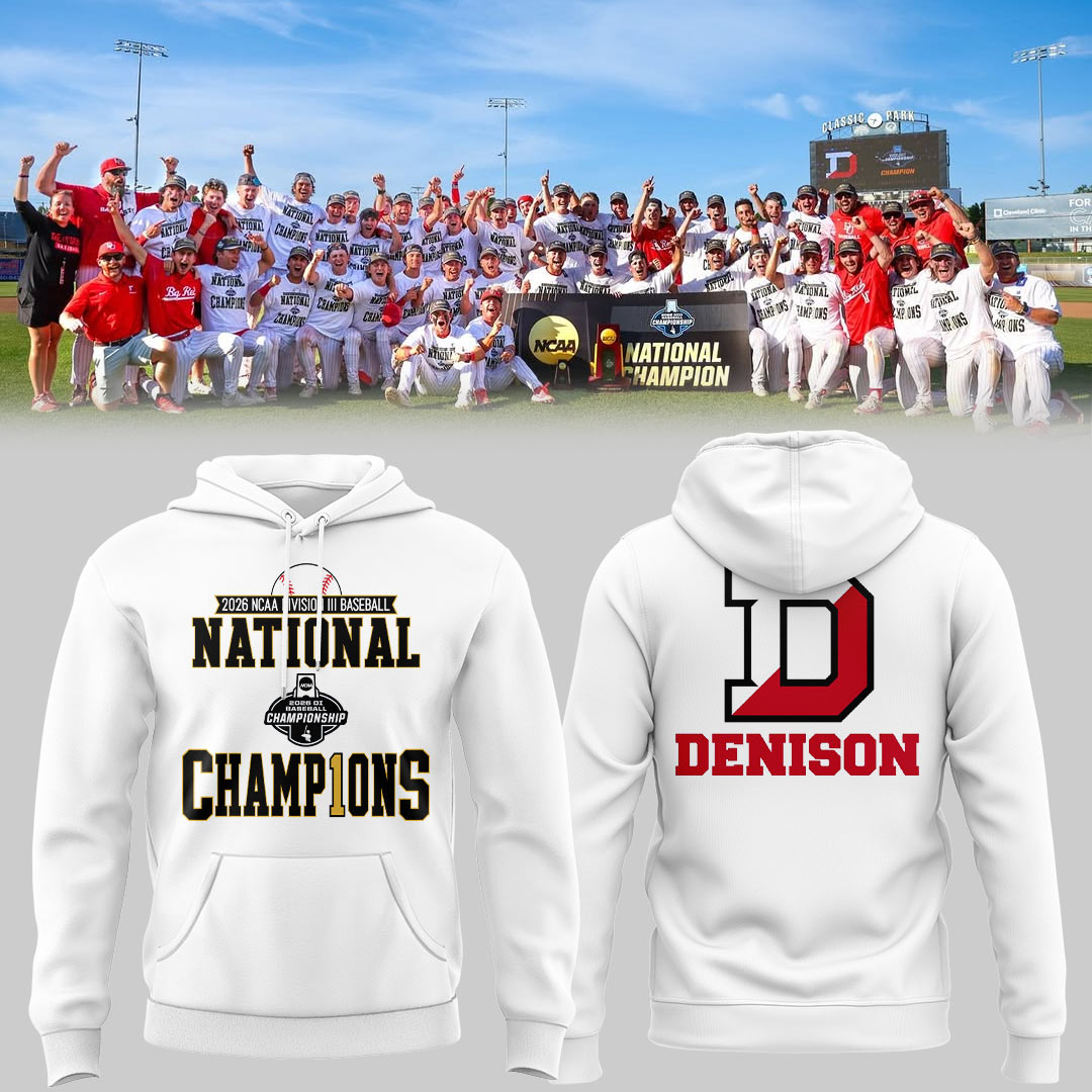 Big Red 2026 Division III Baseball National Champions ⚾🏆 Hoodie