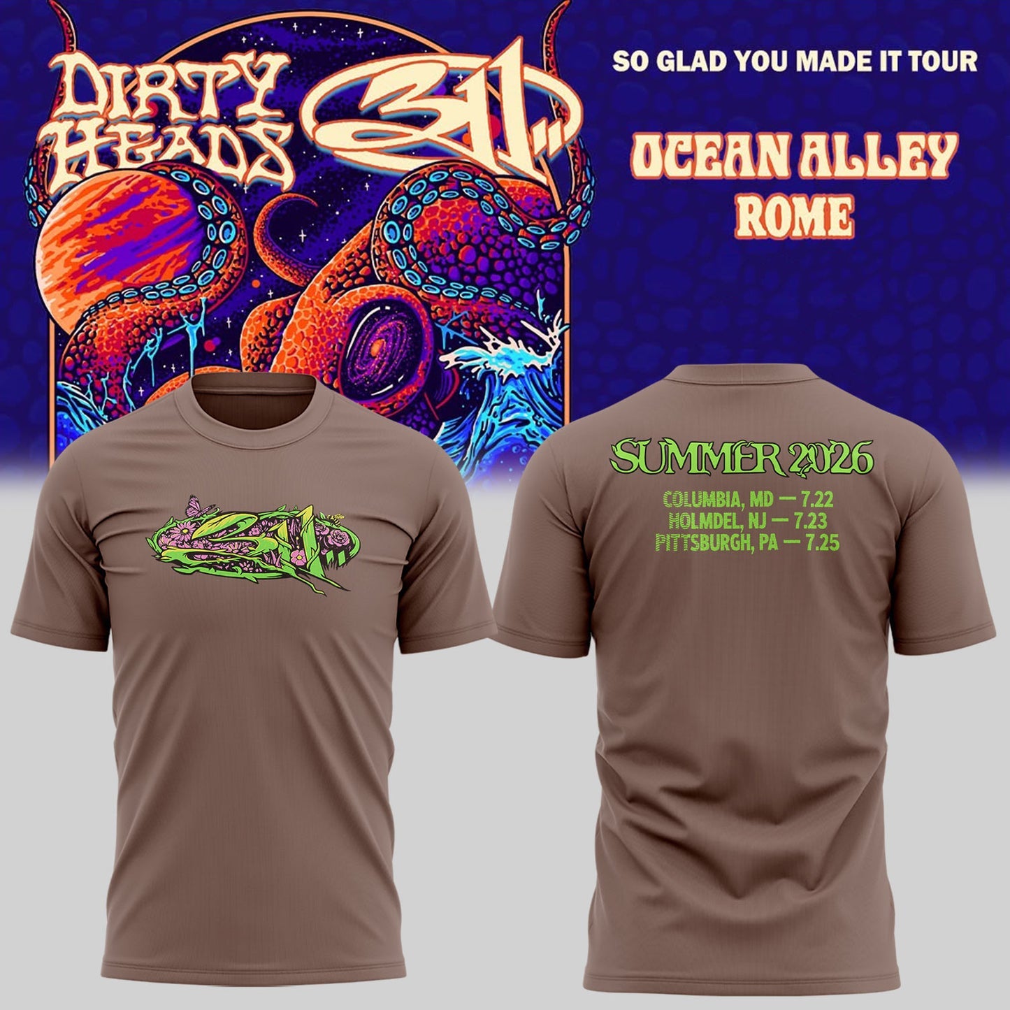 Limited Edition So Glad You Made It Tour 2026 Tshirt 1