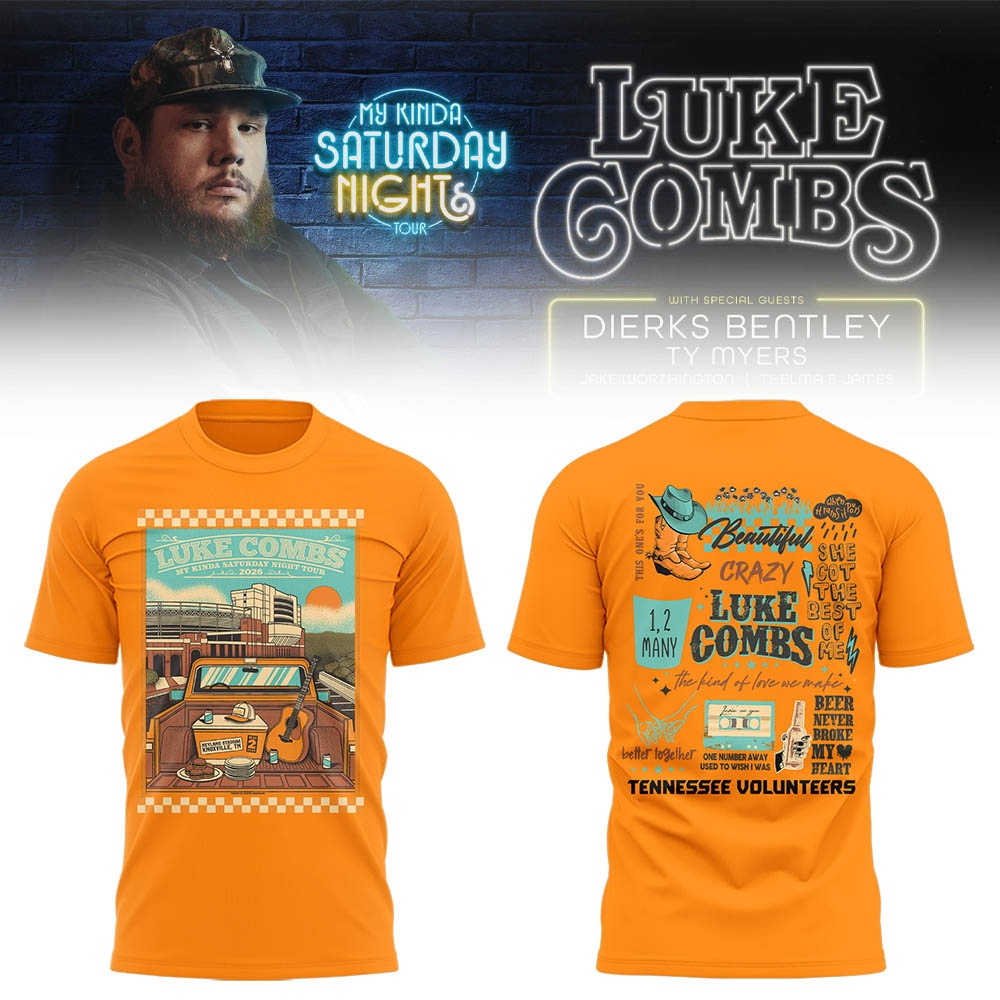 Limited Edition “My Kinda Saturday Night Tour” at Neyland Stadium Tshirt