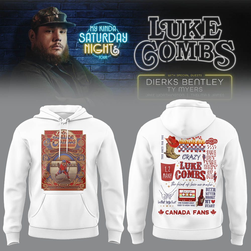 Limited Edition “My Kinda Saturday Night Tour” At Montréal Hoodie