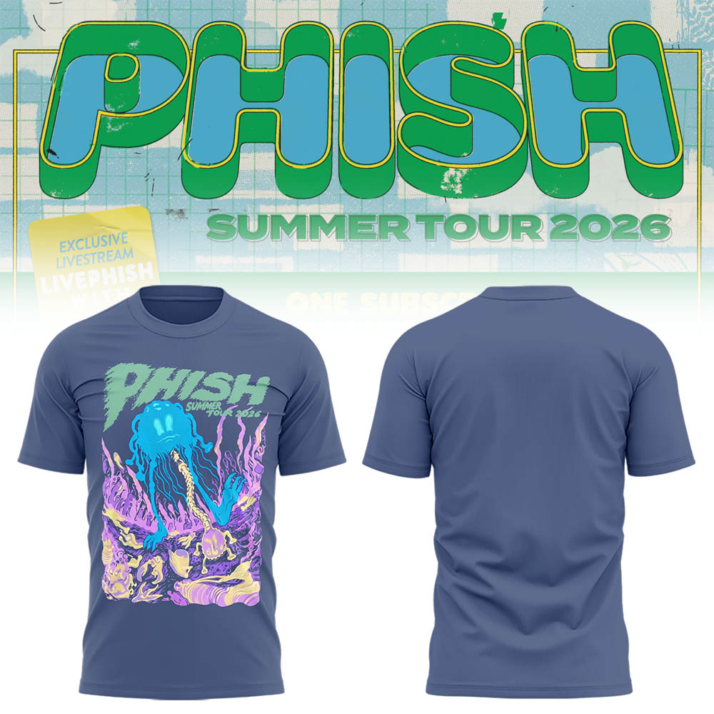 Limited Edition Summer Tour 2026 🎸🐠 Shirt 13