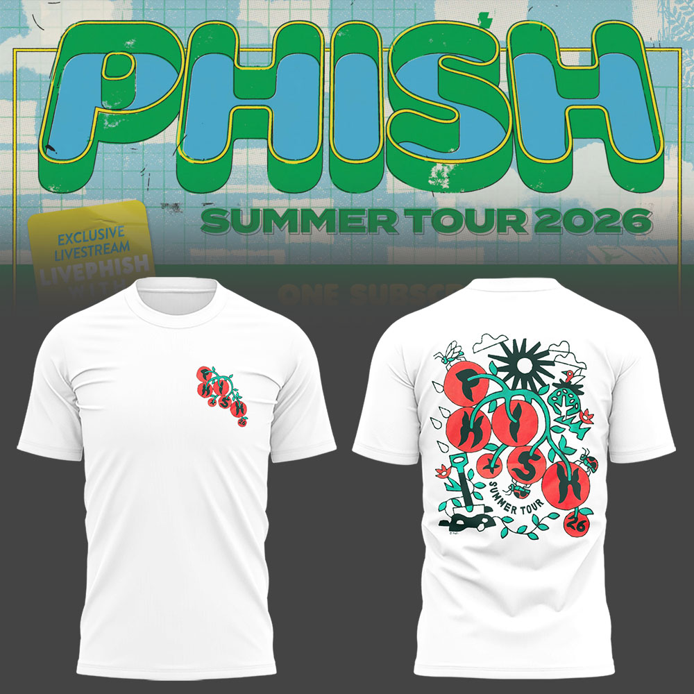 Limited Edition Summer Tour 2026 🎸🐠 Shirt 9