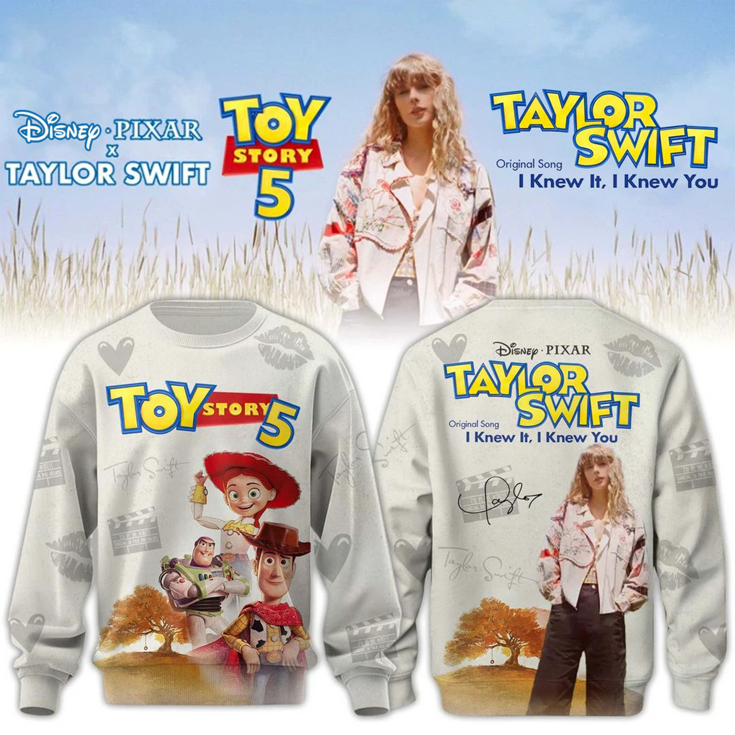 TS x Toy Story 5 “I Knew It, I Knew You” Sweater