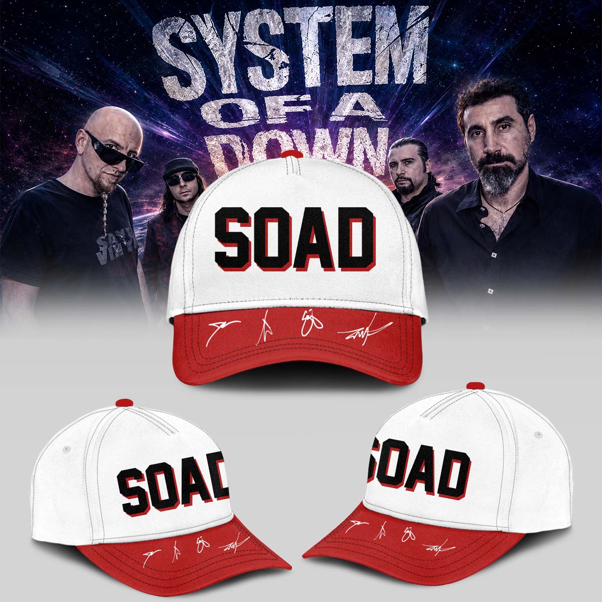 _System of a Down “Europe / UK Stadium Tour 2026” Signature Limited Edition – Jersey