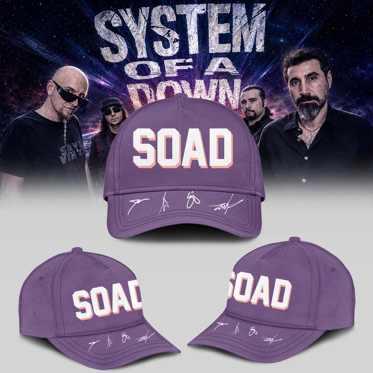 _System of a Down “Europe / UK Stadium Tour 2026” Signature Limited Edition – Jersey