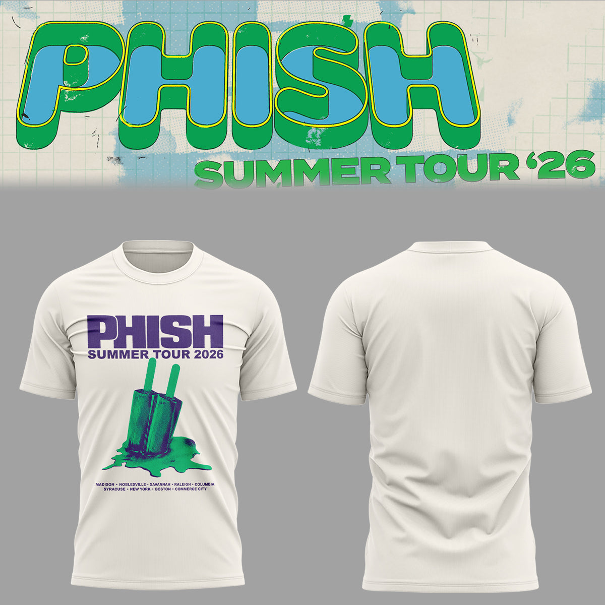 Limited Edition Summer Tour 2026 🎸🐠 Shirt 16