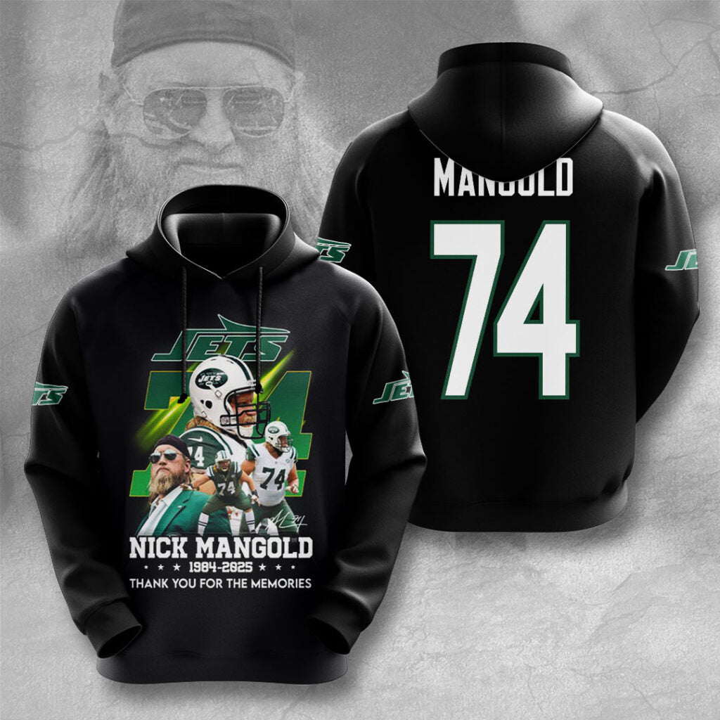 Nick Mangold x New York Jets 3D Apparel