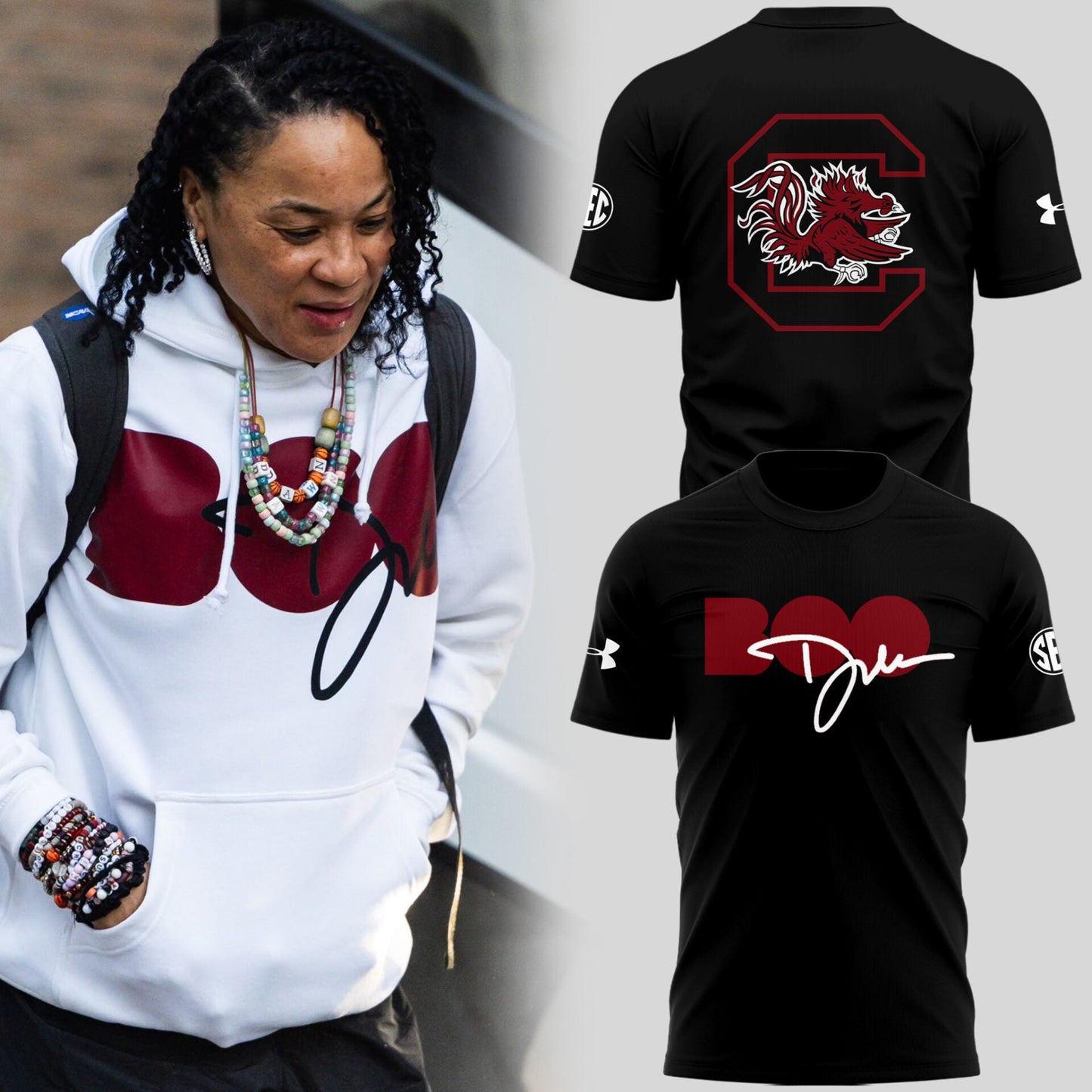 Limited Edition Dawn Staley BOO Shirt-PU26021815