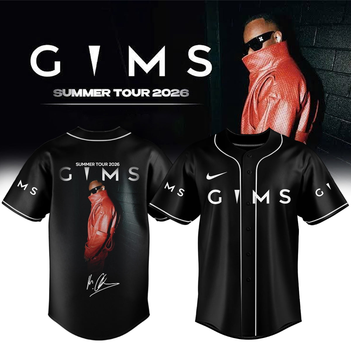 GIMS Summer Tour 2026 Limited Edition Signature – Jersey