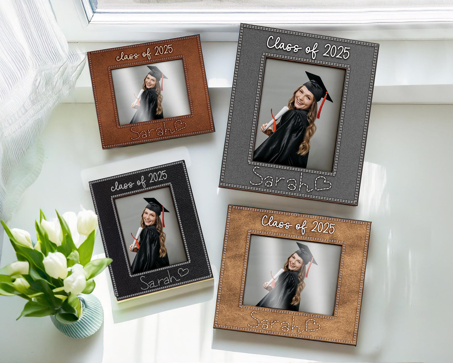 Custom Graduation Picture Frame,High School Graduation Gift for Her,Gift for him,College Graduation, Personalized Photo Frame,Class of 2025