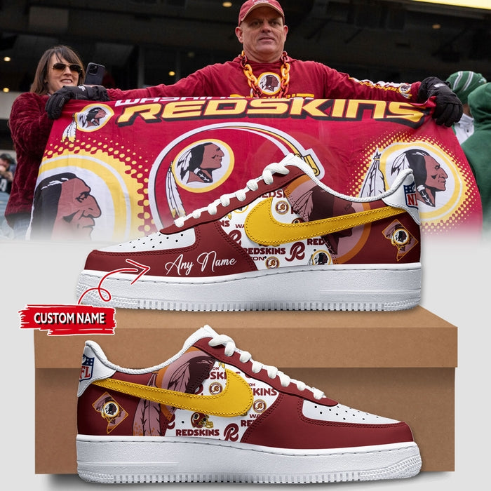 Limited Edition Washington Redskins Personalized New Shoes