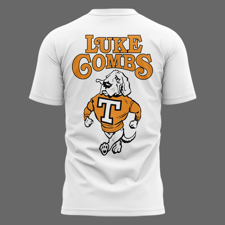 New Edition Tennessee x Luke Combs My Kinda Saturday Nigh White Tshirt 2026