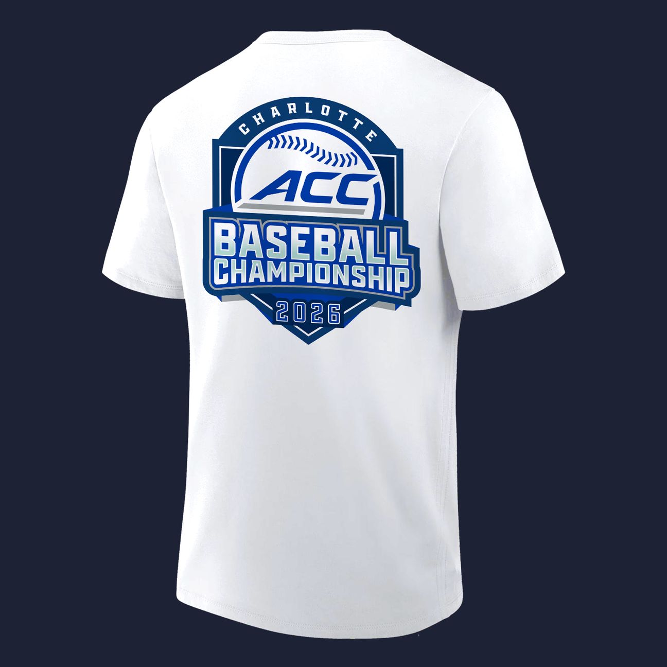 Georgia Tech Yellow Jackets Baseball Adidas ACC Tournament Champions Tee