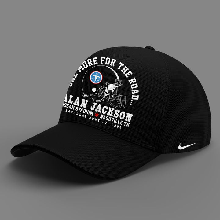 Exclusive Version Alan Jackson x Tennessee Titans "Last Call... The Finale" Black Tshirt 2026