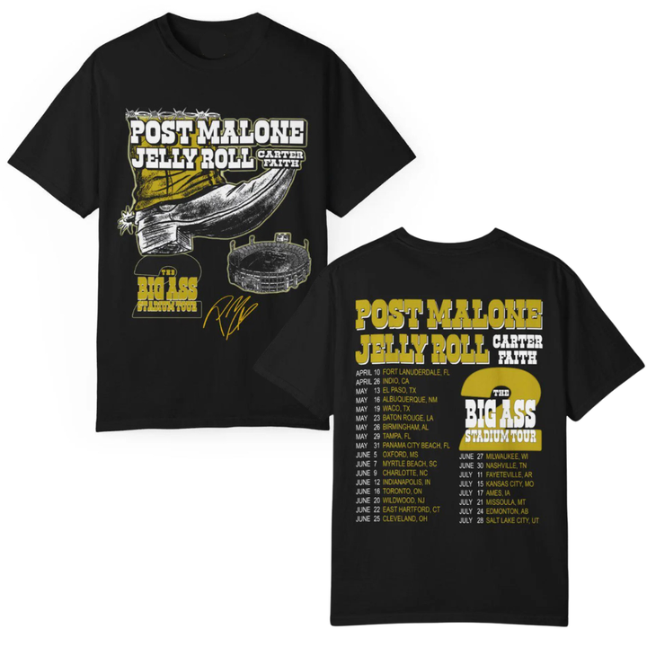 Exclusive 2026 Post Malone T-Shirt