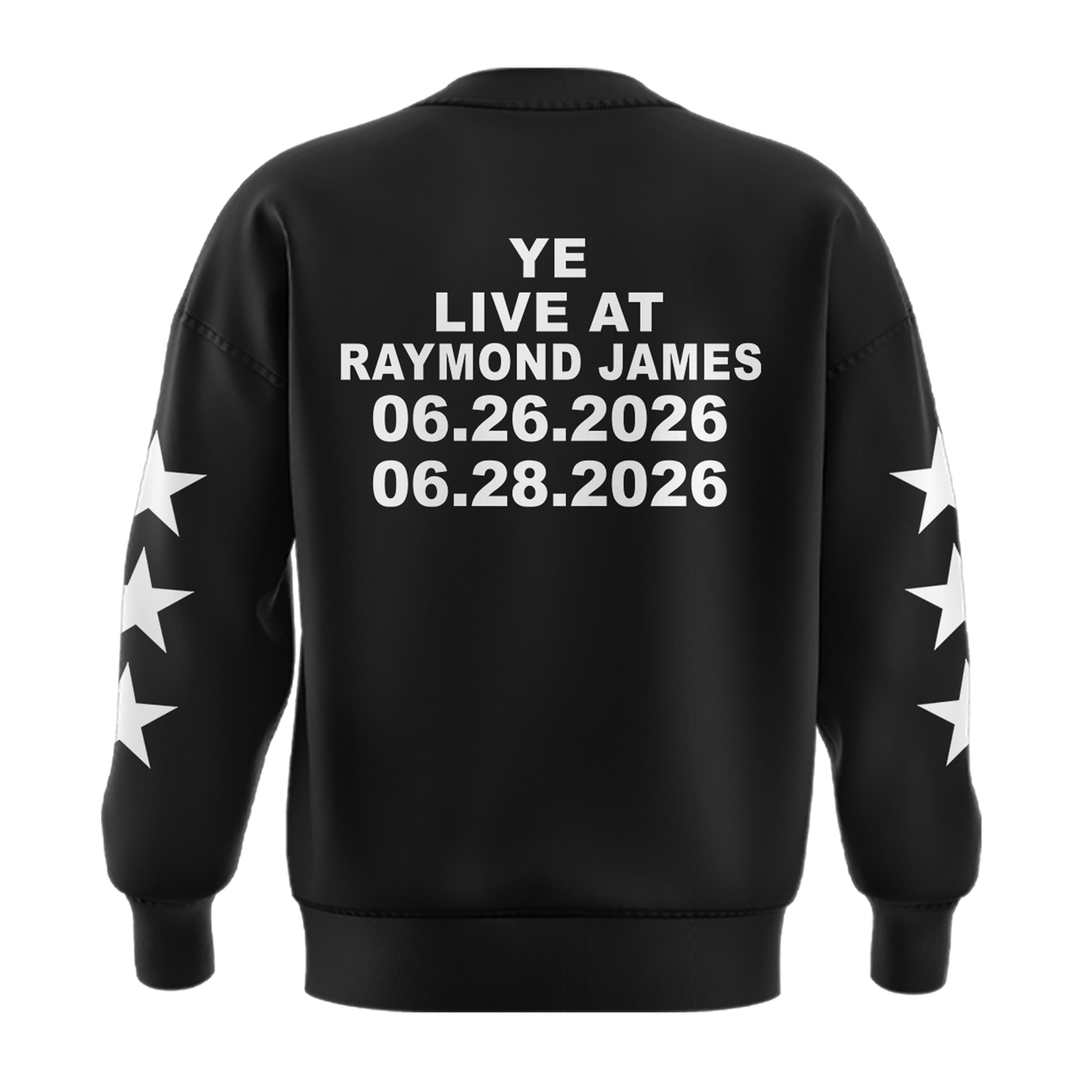 Kanye West Live At Raymond James Stadium Sweatshirt