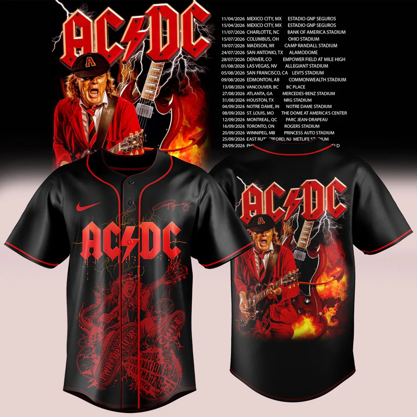 02.33. AC/DC Power Up Tour 2026 Jersey